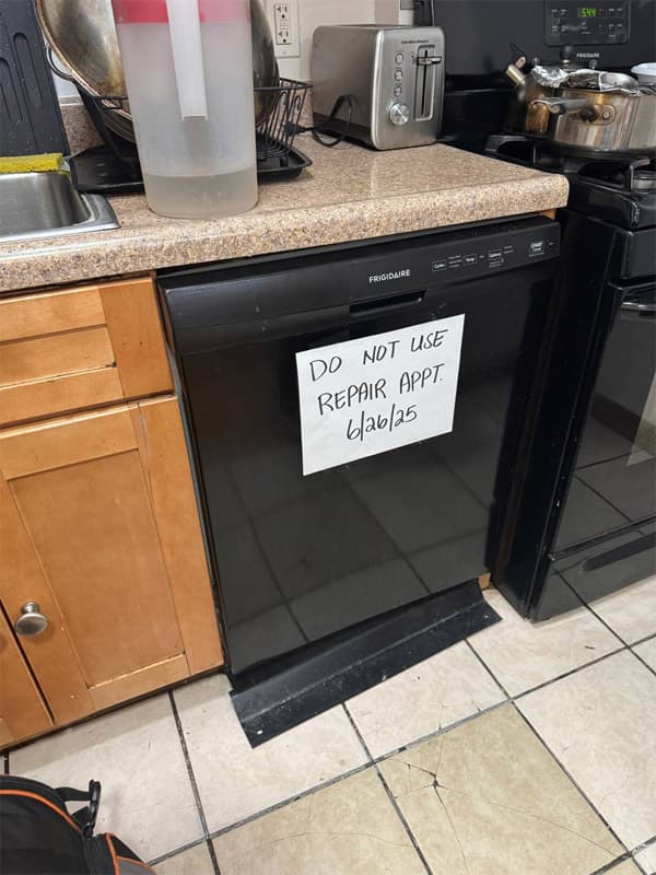 Dishwasher Repair in New York City